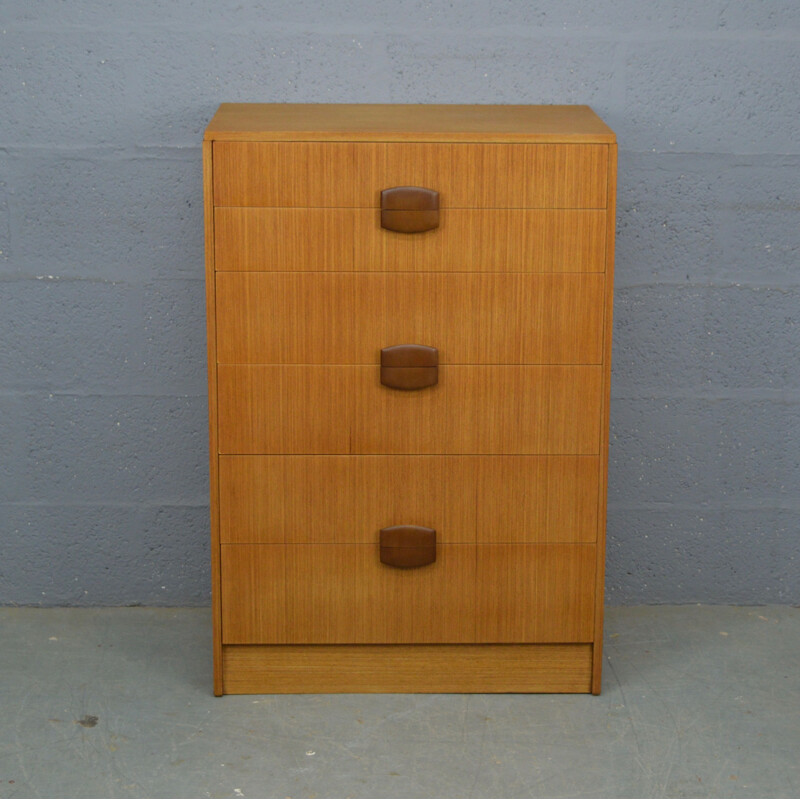 Vintage Chest of Drawers in teak by Stonehill 1960s