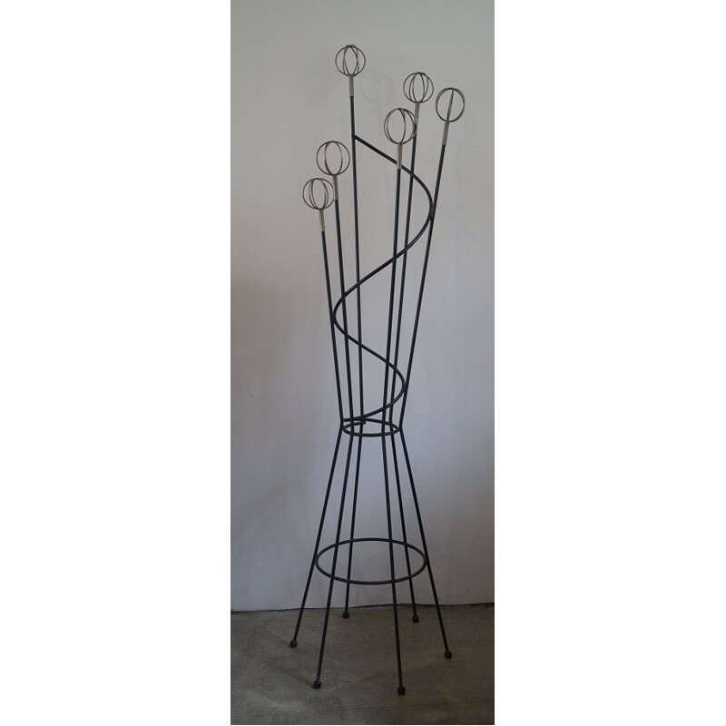 Vintage coat rack Astrobale by Roger Feraud 1950