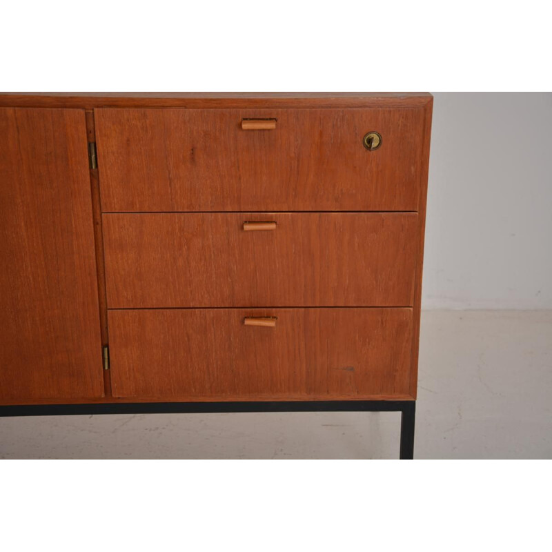 Vintage sideboard in teak Scandinavian 1960s