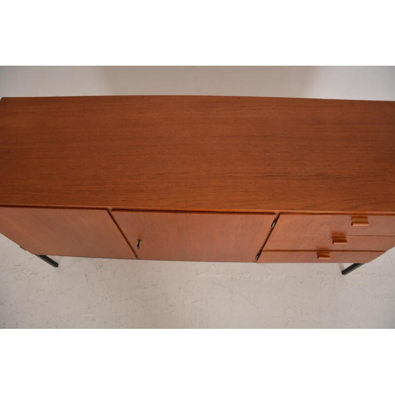 Vintage sideboard in teak Scandinavian 1960s