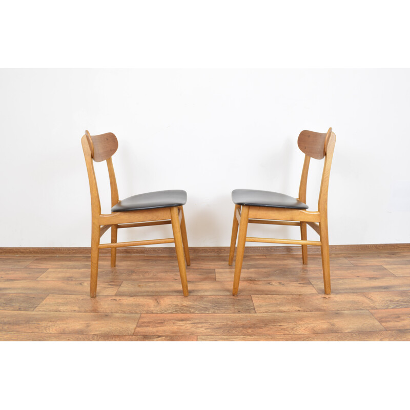 Set of 2 vintage dining chairs from Farstrup, Danish 1960s