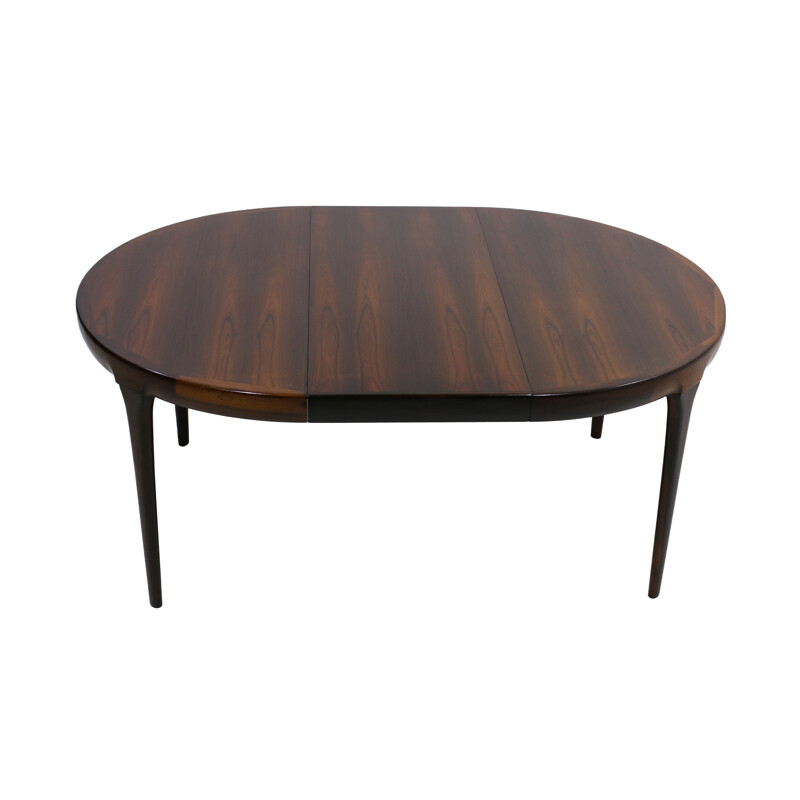 Vintage extendable table for Faarup in rosewood 1960
