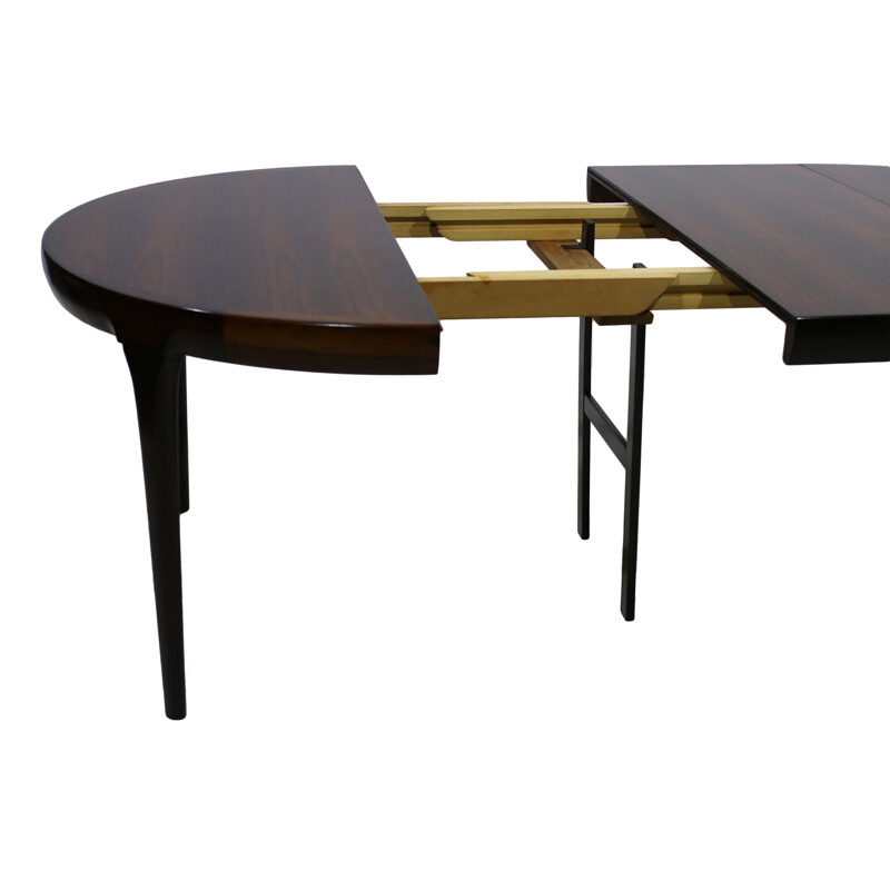 Vintage extendable table for Faarup in rosewood 1960