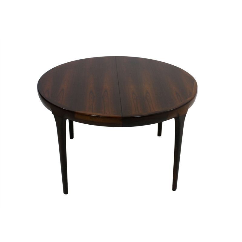 Vintage extendable table for Faarup in rosewood 1960