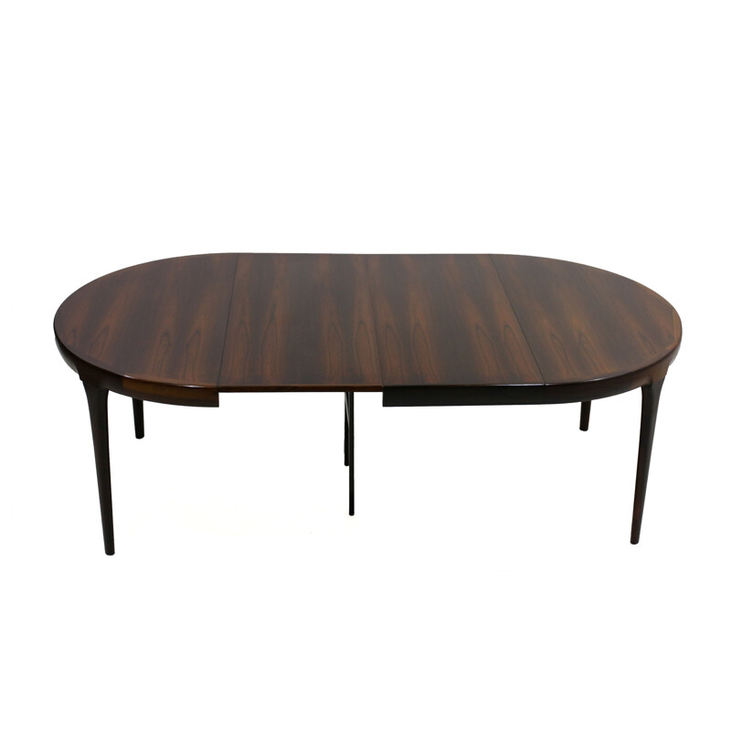 Vintage extendable table for Faarup in rosewood 1960