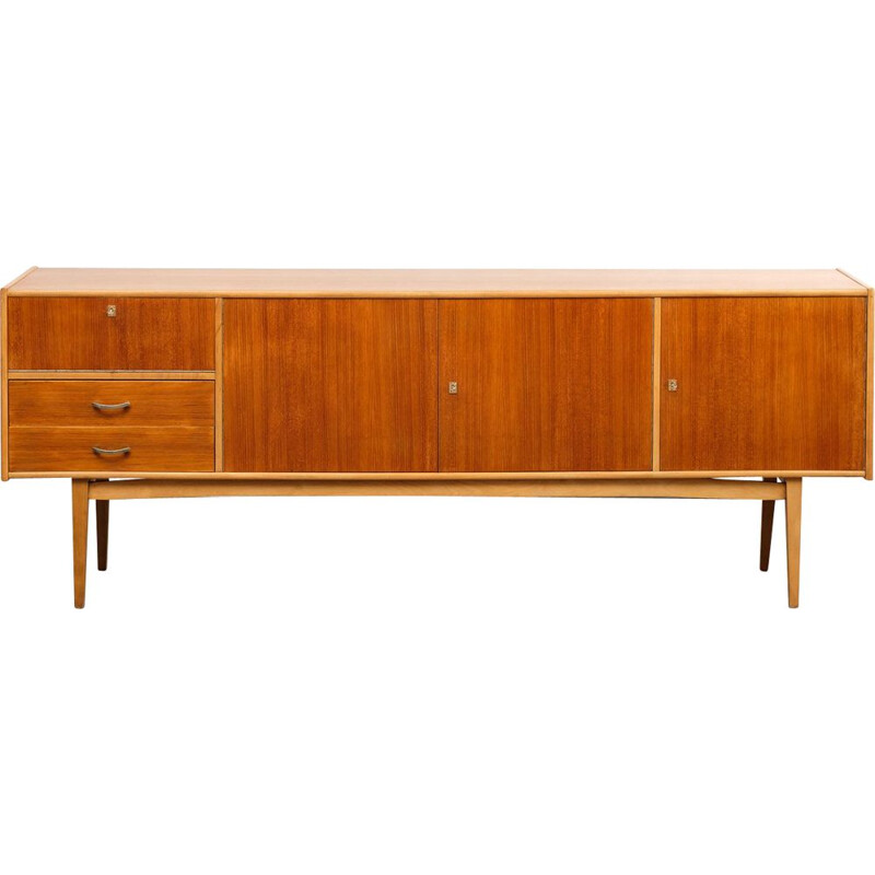 Enfilade vintage scandinave pour H.P. Hansen en teck 1960