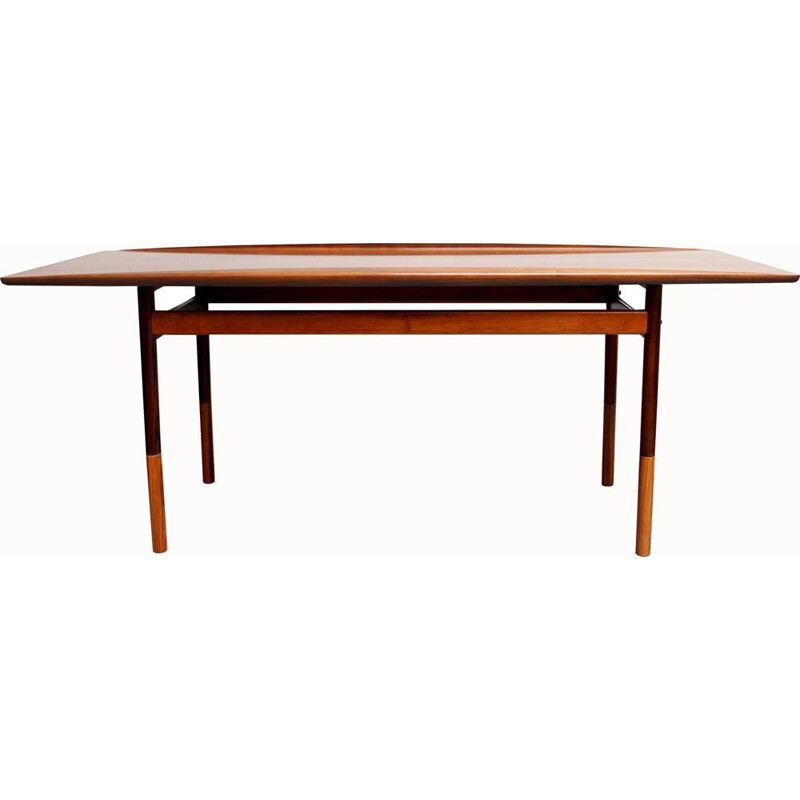 Vintage palissander salontafel van Grete Jalk voor Poul Jeppesen, 1960