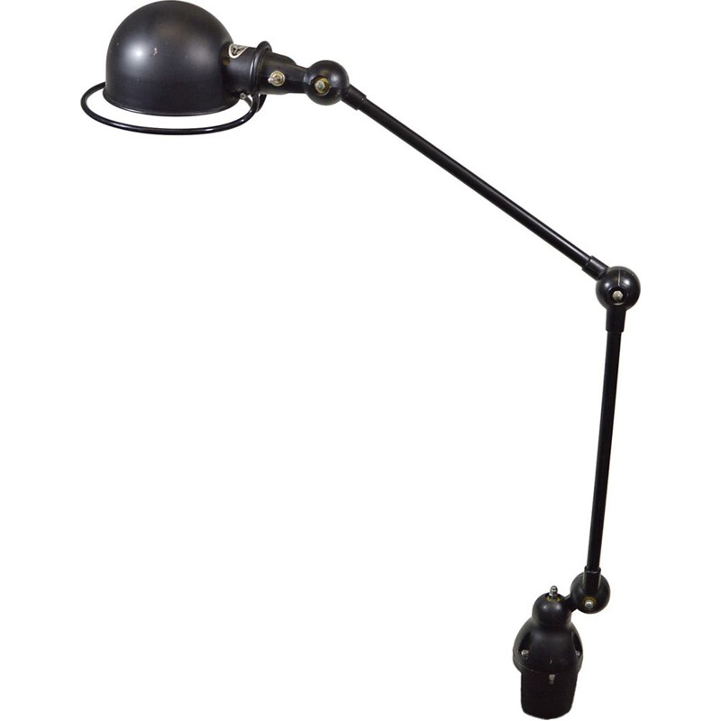 Vintage table lamp with 2 arms by Jean Louis Domecq,1950