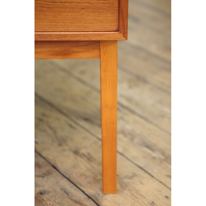 Vintage pair of teak night stand 1960s