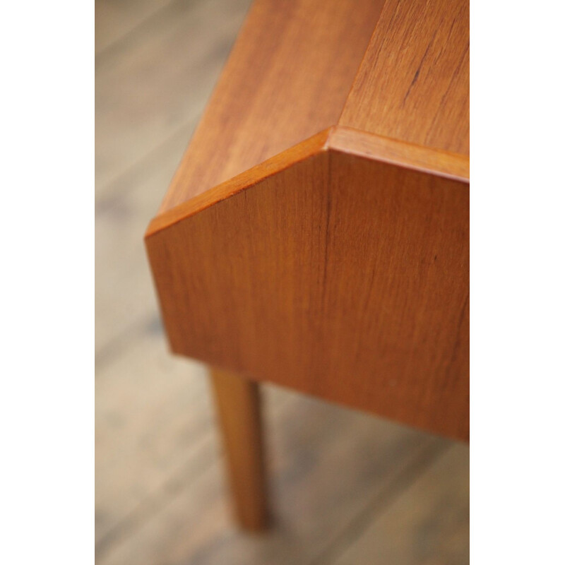 Vintage pair of teak night stand 1960s