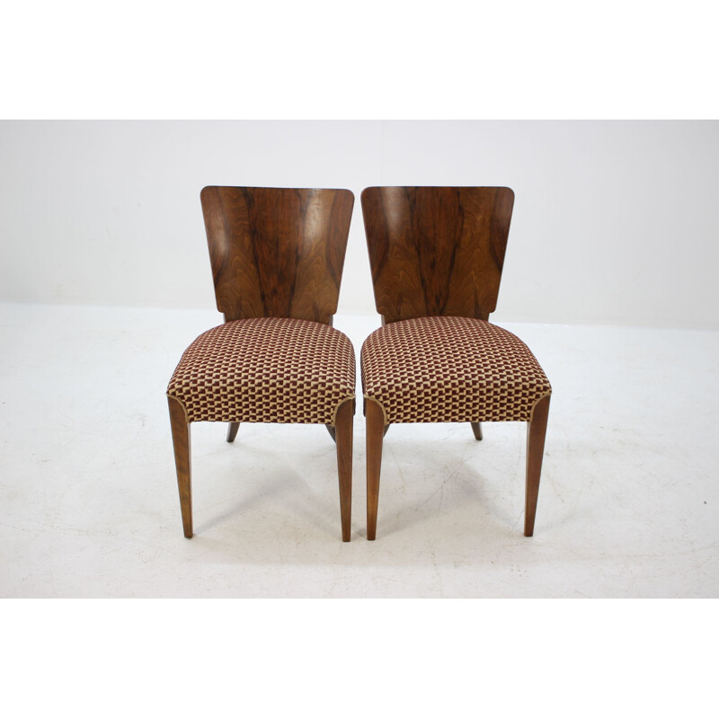 Set of 4 dining chairs by Jindrich Halabala for UP Zavody 1960