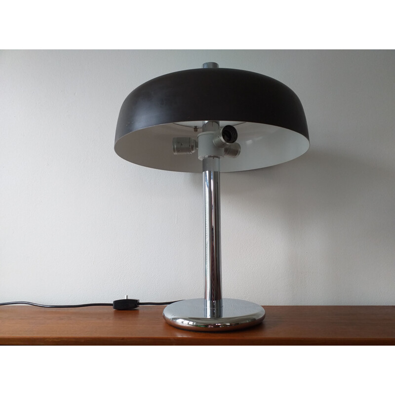 Vintage table lamp Mushroom by Hillebrand 1970s