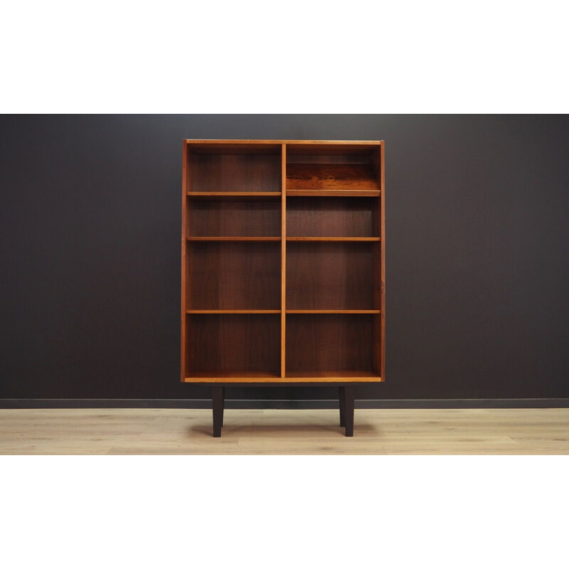 Vintage bookcase in Rosewood by Hundevad & Co Denmark 1970s