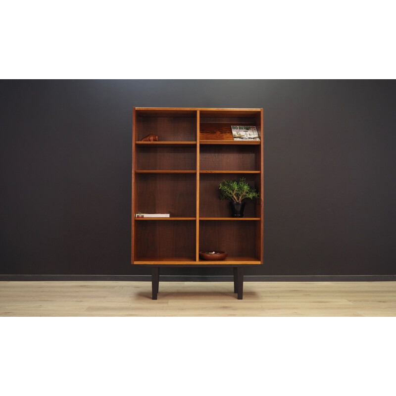 Vintage bookcase in Rosewood by Hundevad & Co Denmark 1970s