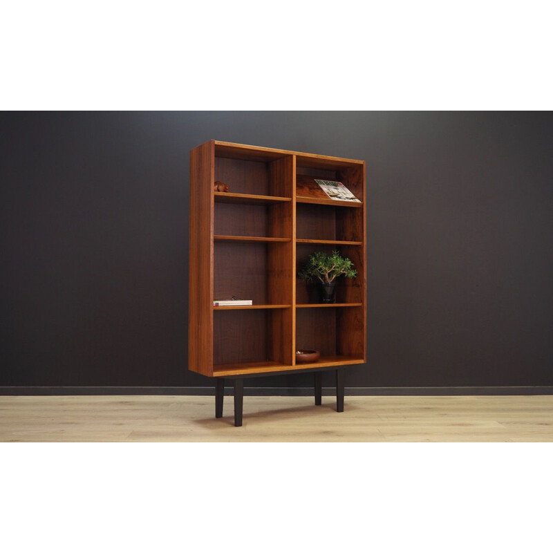 Vintage bookcase in Rosewood by Hundevad & Co Denmark 1970s