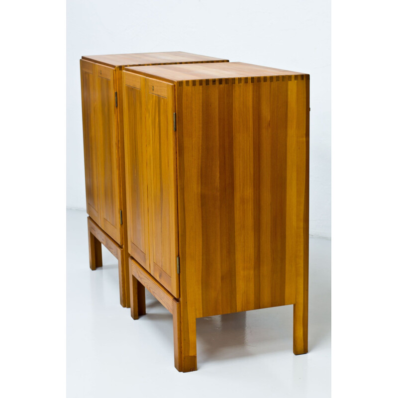 Set of 2 vintage cabinets for Karl Andersson & Söner in pine 1960