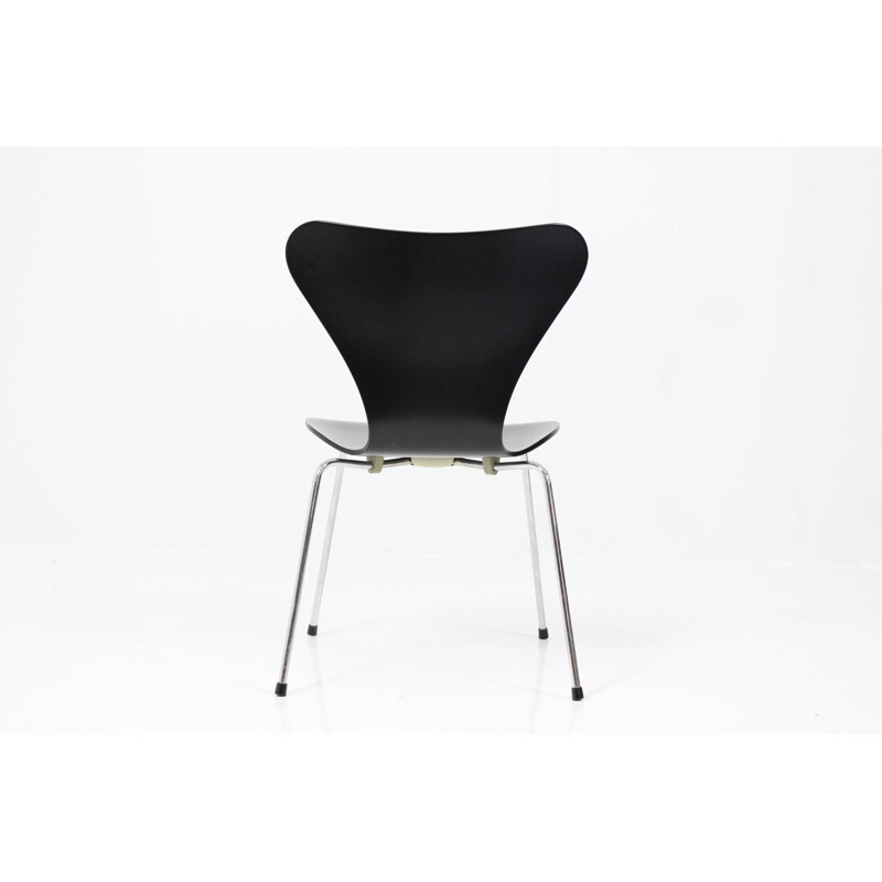 Fritz Hansen wooden chair, Arne JACOBSEN - 1960s