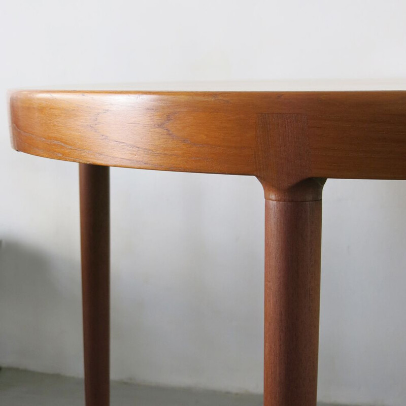 Vintage dining table in teak by Harry Østergaard for Randers Møbelfabrik Denmark 1960s