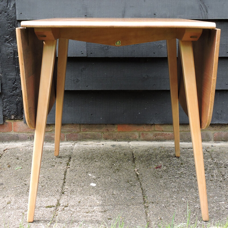 Vintage dining table Drop Leaf By Lucian Ercolani For Ercol, 1960s