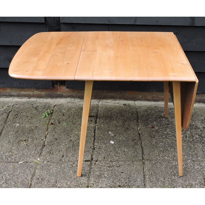 Vintage dining table Drop Leaf By Lucian Ercolani For Ercol, 1960s