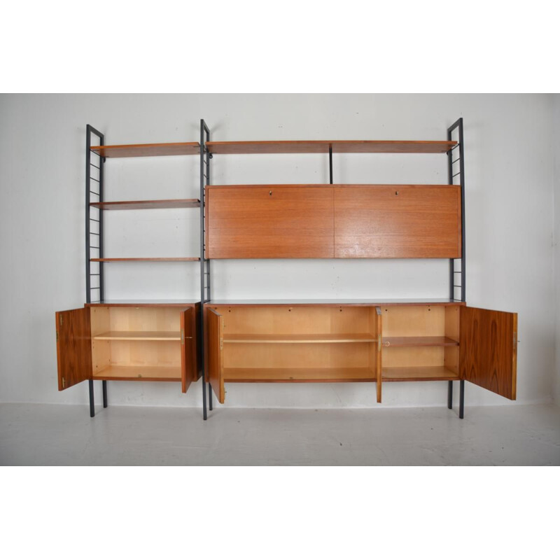 Vintage modular shelves system Scandinavian 1960s