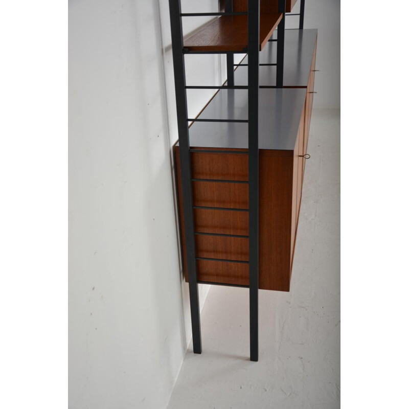 Vintage modular shelves system Scandinavian 1960s