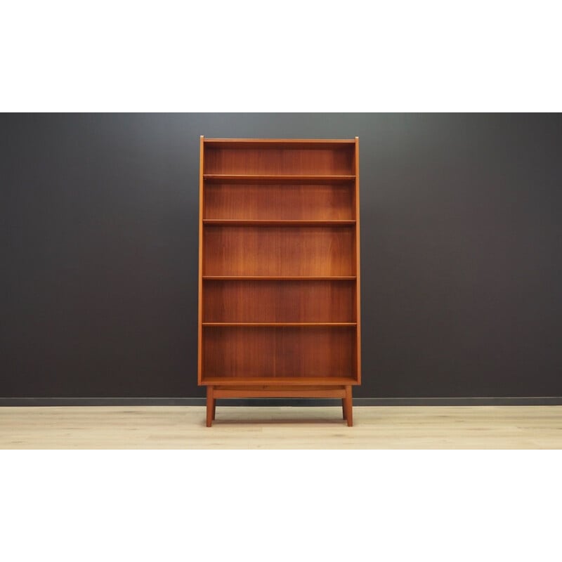 Vintage bookcase in teak by Johannes Sorth 1960-70