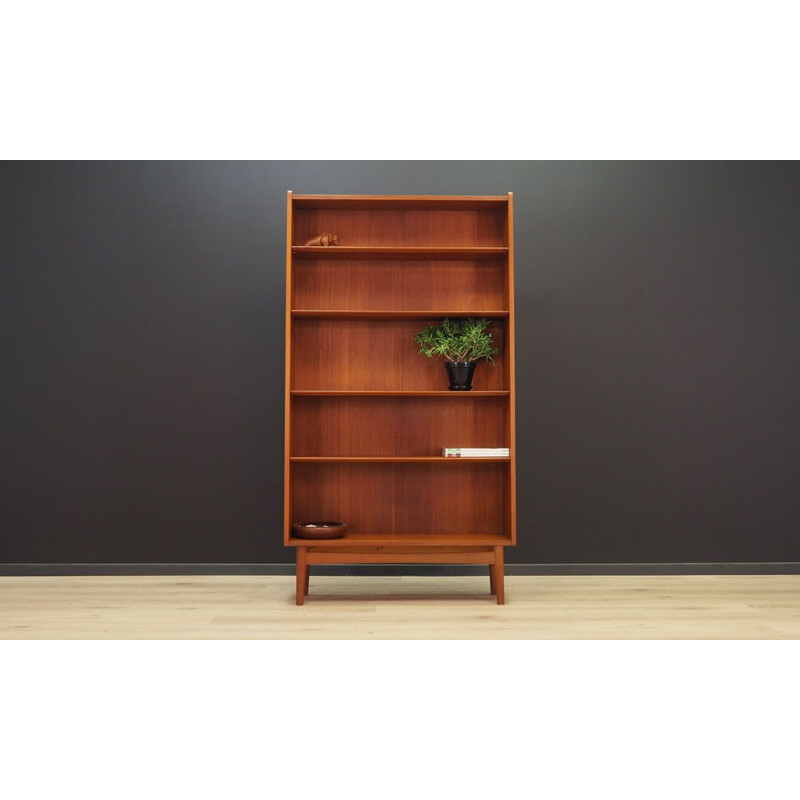 Vintage bookcase in teak by Johannes Sorth 1960-70