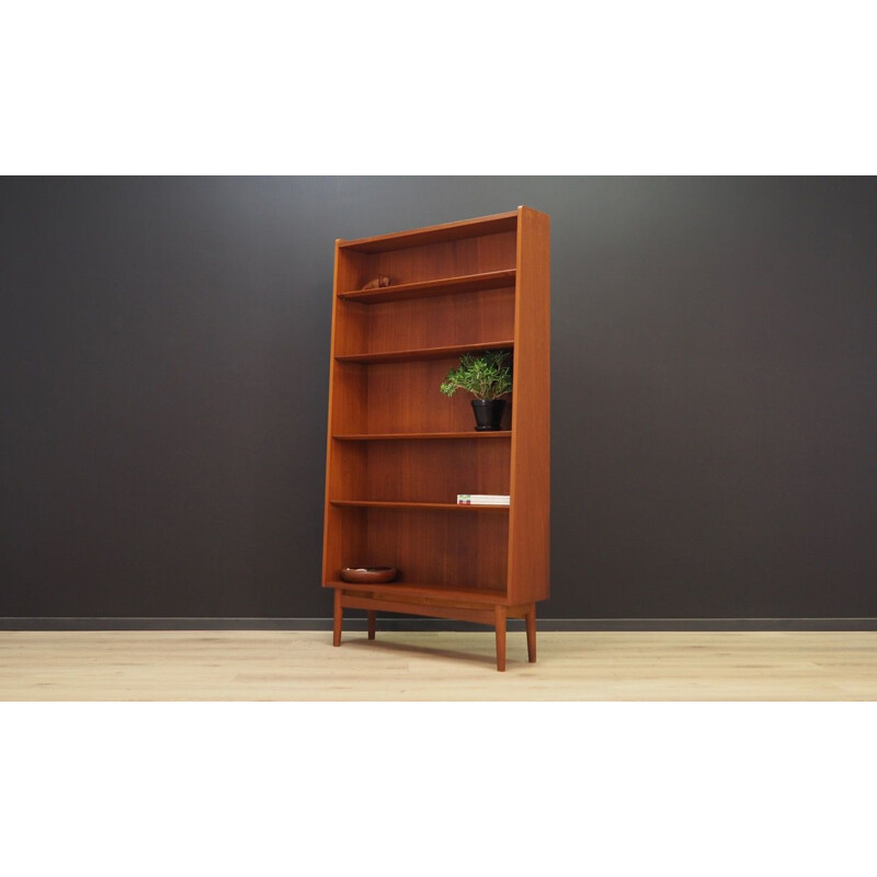 Vintage bookcase in teak by Johannes Sorth 1960-70