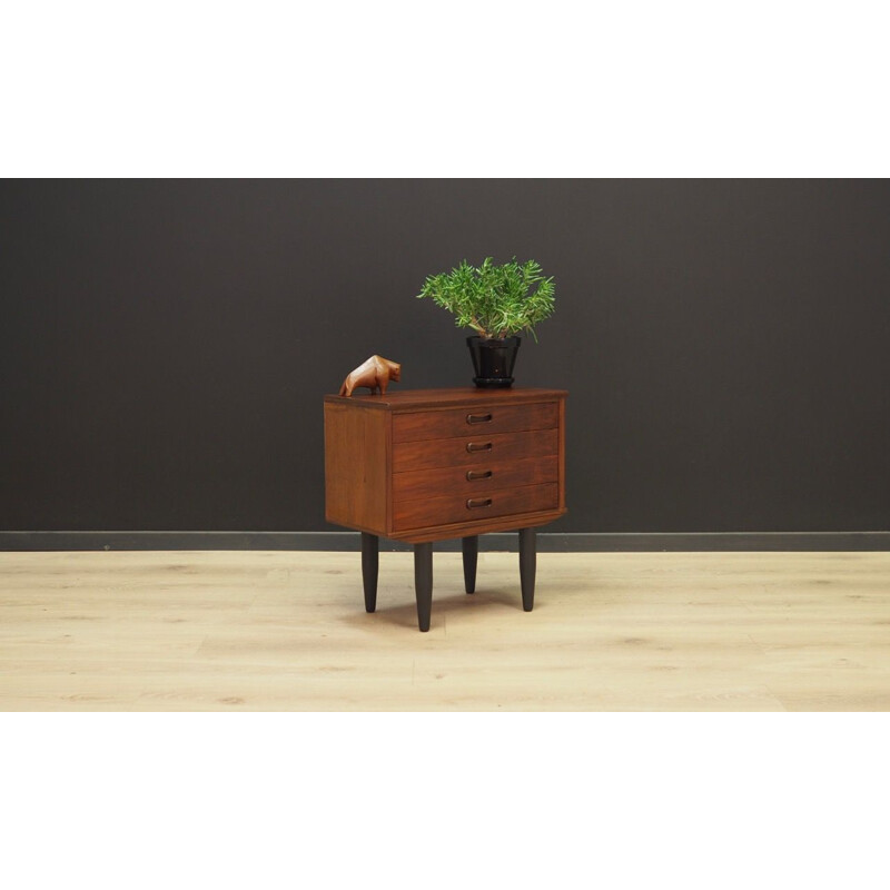 Vintage chest of drawers in rosewood Danish 60-70