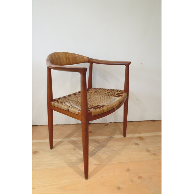 Vintage chair in teak JH 501 by Hans J Wegner for Johannes Hansen 1950