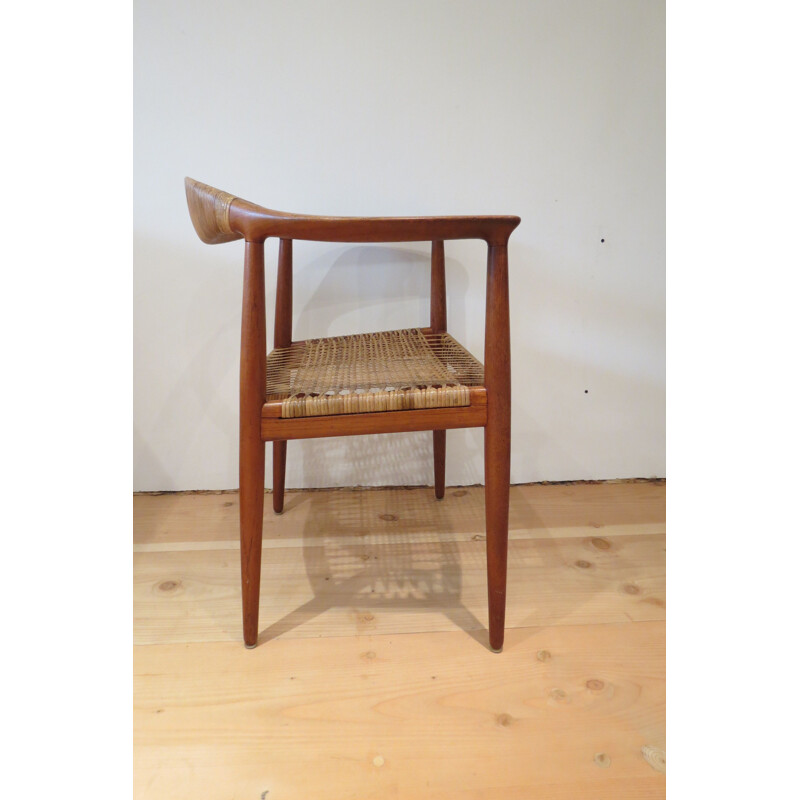 Vintage chair in teak JH 501 by Hans J Wegner for Johannes Hansen 1950