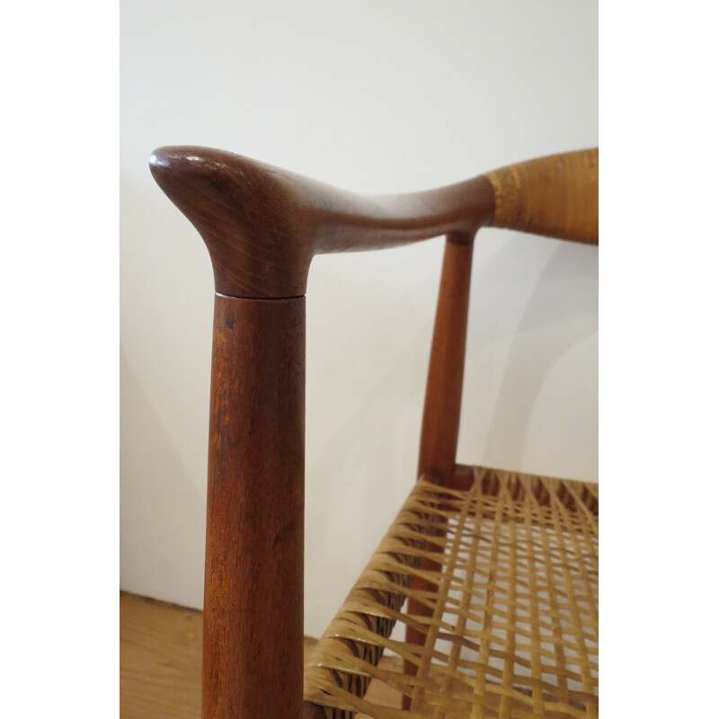 Vintage chair in teak JH 501 by Hans J Wegner for Johannes Hansen 1950