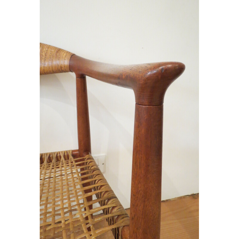 Vintage chair in teak JH 501 by Hans J Wegner for Johannes Hansen 1950