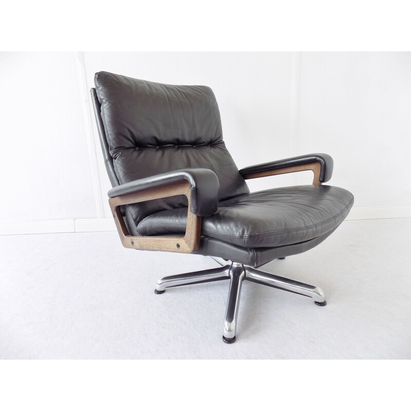 Vintage Strässle King armchair by Andre Vandenbeuck