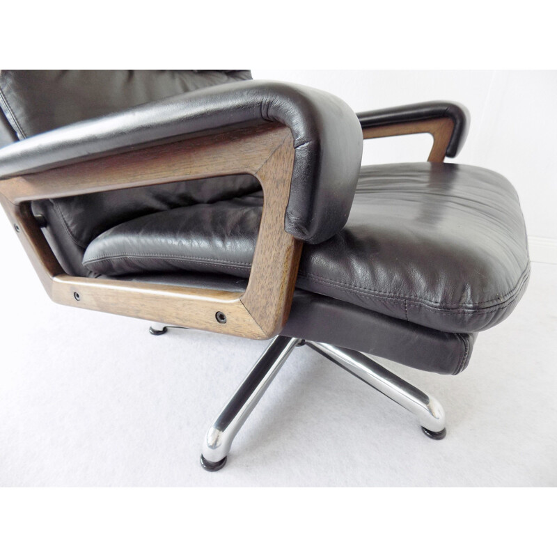 Vintage Strässle King armchair by Andre Vandenbeuck
