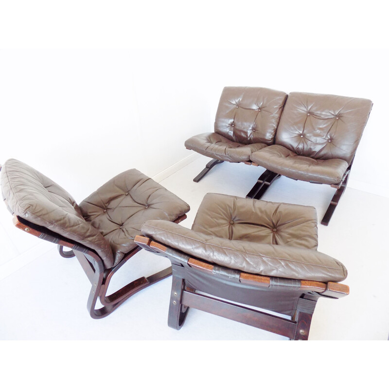 Vintage Kengu armchair by Elsa und Nordahl Solheim for Rykken 1960