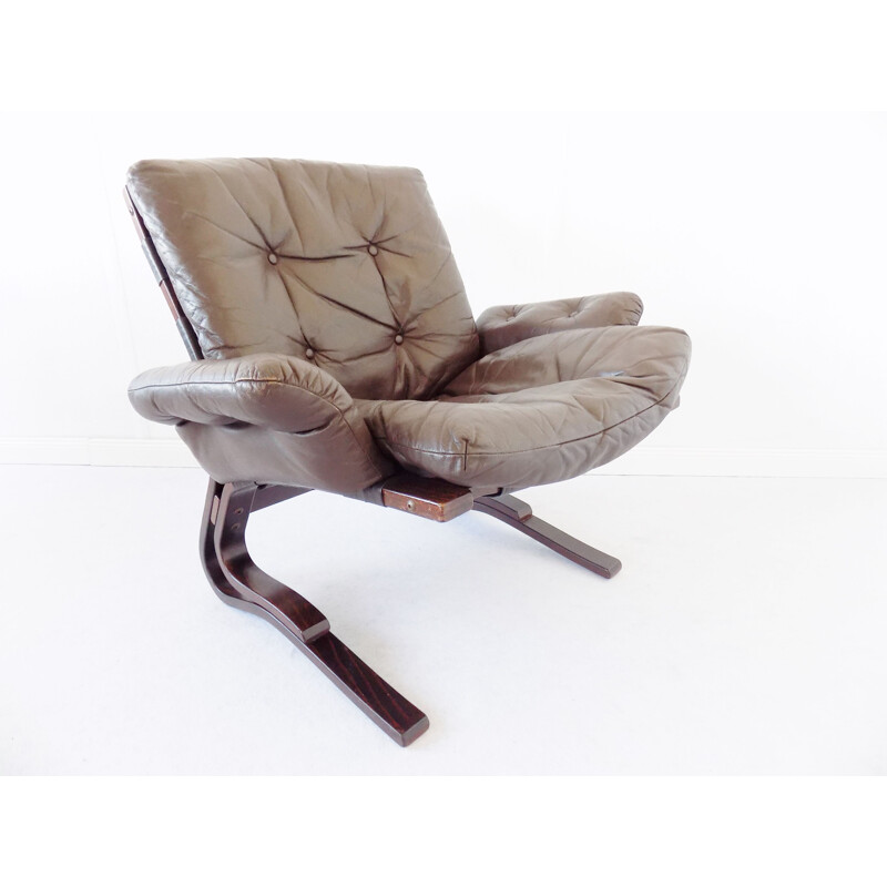 Vintage Kengu armchair by Elsa and Nordahl Solheim for Rykken 1960