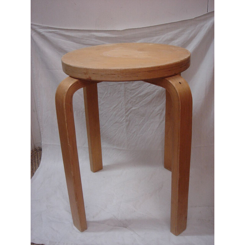 Vintage stool by Alvar Aalto for Artek 1960