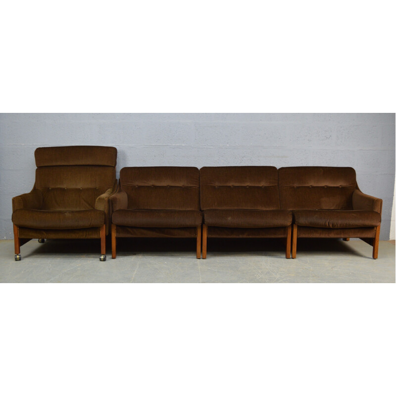 Vintage modular Sofa by Cintique 1960