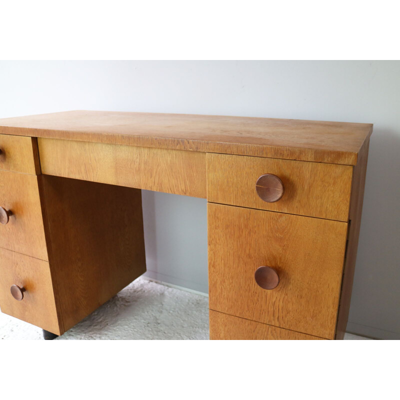 Vintage teak desk 1930