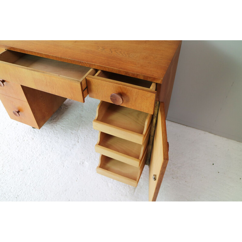 Vintage teak desk 1930