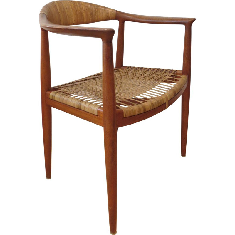 Vintage chair in teak JH 501 by Hans J Wegner for Johannes Hansen 1950