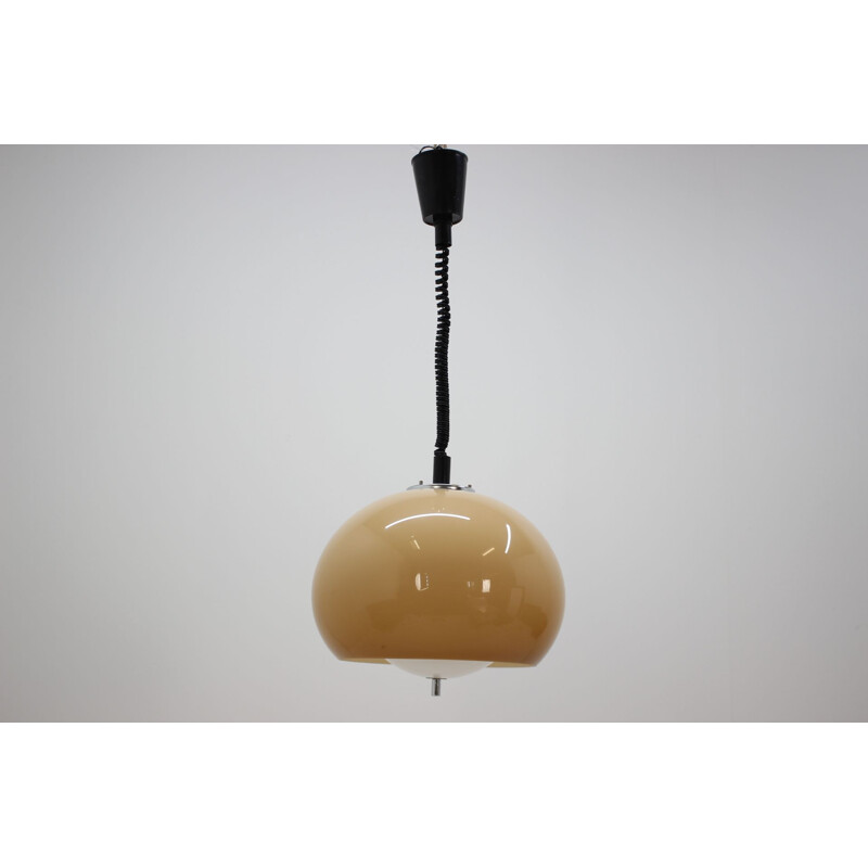 Vintage pendant light by Harvey Guzzini for Meblo,1970