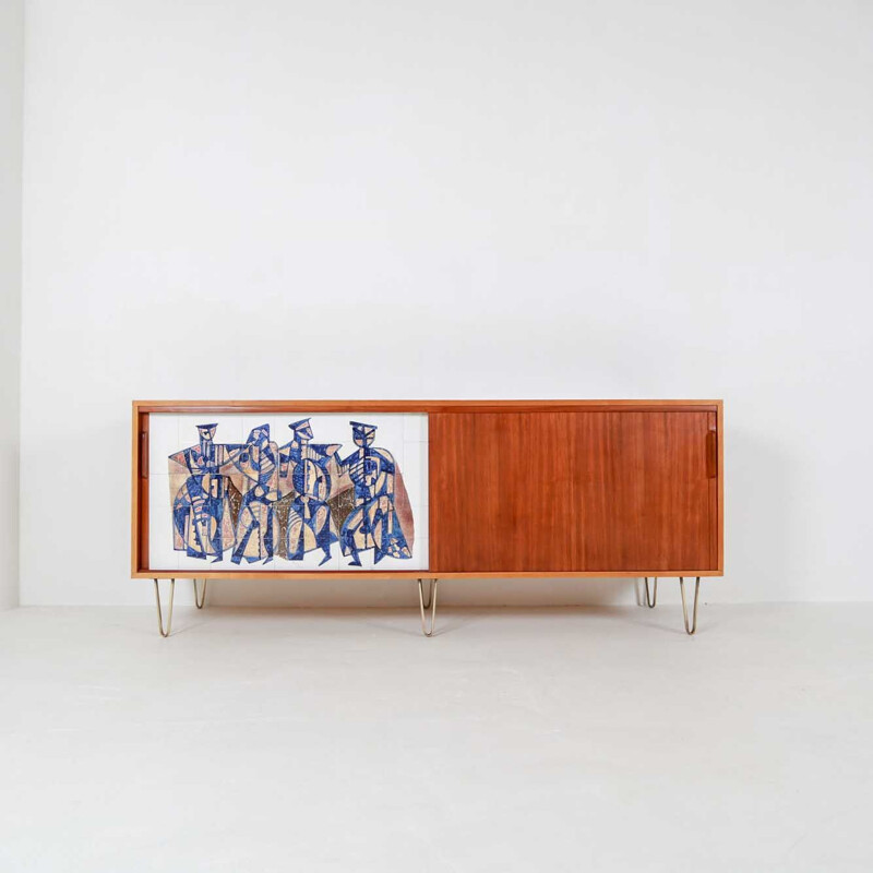 Vintage sideboard by Alfred Hendrickx for Belform,1960