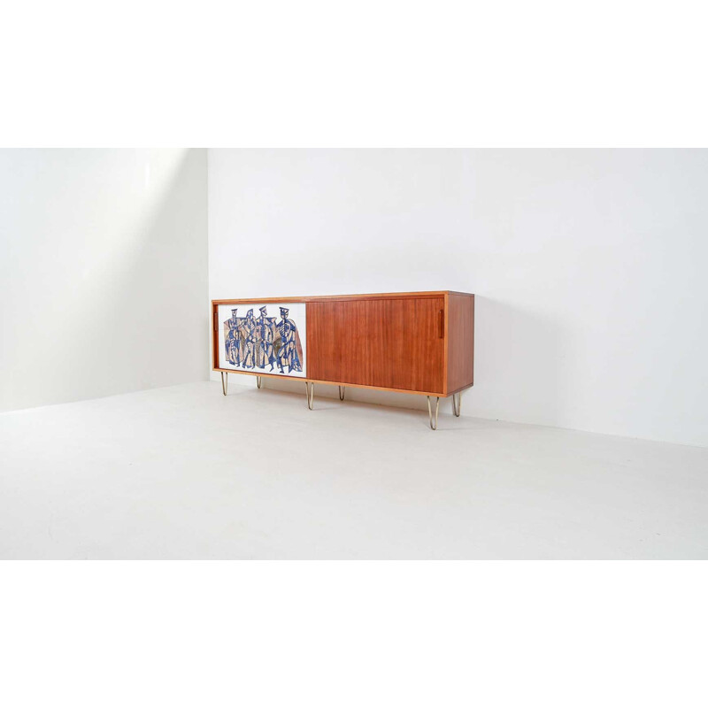 Vintage sideboard by Alfred Hendrickx for Belform,1960