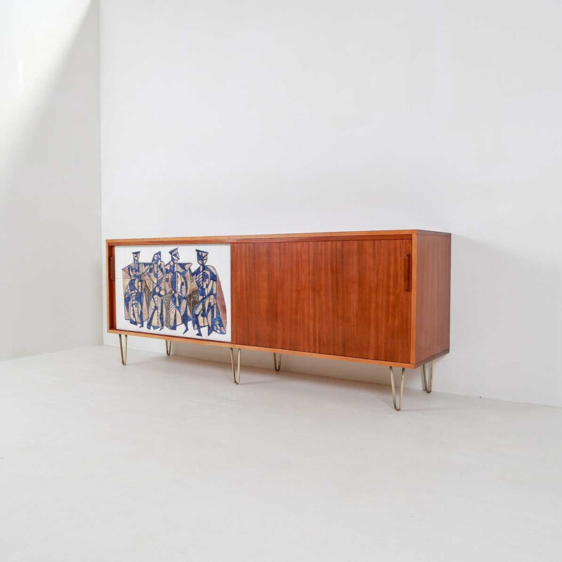 Vintage sideboard by Alfred Hendrickx for Belform,1960