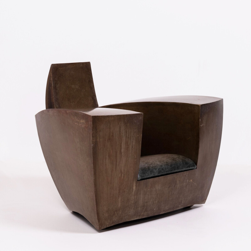 Paires de fauteuils vintage en acier par Jonathan Singleton,1990