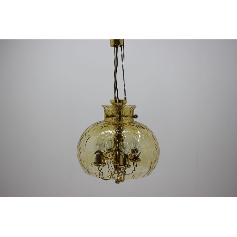 Vintage Czechoslovakia pendant light from the 40s