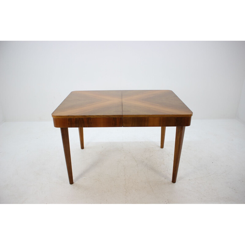 Vintage table for UP Zavody in walnut 1960